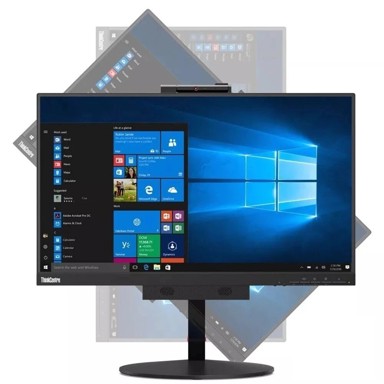 LENOVO AiO računalo ThinkCentre TiO 22 Gen3 M70q / Intel Core i5-10500, 8 GB RAM, 256 GB SSD NVMe, 22", 1920 x 1080, Windows 11 Pro, crna (obnovljen)